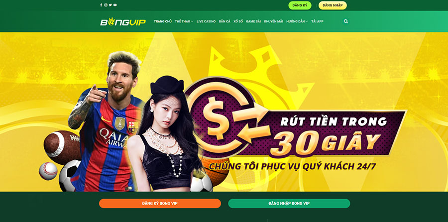 Hướng dẫn các bước rút tiền Bóng VIP